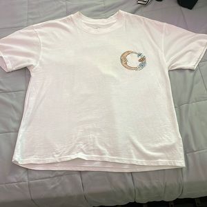 girls small white casual tee